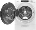 Whirlpool 5.0 Cu. Ft. High Efficiency Stackable Front Load Washer Steam FanFresh White from Kings Outlet