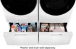 Whirlpool Washer/Dryer Laundry Pedestal Storage Drawer White from Kings Outlet