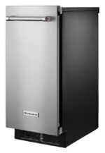 KitchenAid - 15" 22.8-Lb. Freestanding Icemaker - Stainless Steel - Image 4