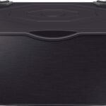 Samsung - Washer/Dryer Laundry Pedestal with Storage Drawer - Brushed Black