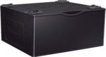 Samsung - Washer/Dryer Laundry Pedestal with Storage Drawer - Brushed Black - Image 6