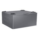 Samsung - Washer/Dryer Laundry Pedestal with Storage Drawer - Platinum - Image 6