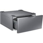 Samsung - Washer/Dryer Laundry Pedestal with Storage Drawer - Platinum - Image 7
