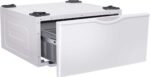Samsung - Washer/Dryer Laundry Pedestal with Storage Drawer - White - Image 2