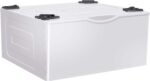 Samsung - Washer/Dryer Laundry Pedestal with Storage Drawer - White - Image 6