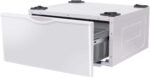 Samsung - Washer/Dryer Laundry Pedestal with Storage Drawer - White - Image 3