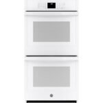GE - 27" Built-In Double Electric Wall Oven - White