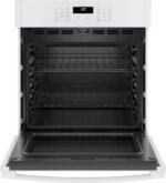 GE - 27" Built-In Single Electric Wall Oven - White - Image 5