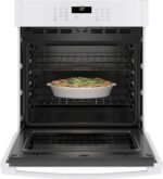 GE - 27" Built-In Single Electric Wall Oven - White - Image 6