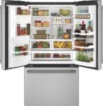 Café 27.8 Cu. Ft. French Door Smart Refrigerator Hot Water Dispenser Stainless Steel from Kings Outlet