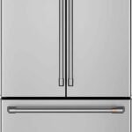 Café - 23.1 Cu. Ft. French Door Counter-Depth Smart Refrigerator with TwinChill Evaporators - Stainless Steel