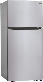 LG - 20.2 Cu. Ft. Top-Freezer Refrigerator - Stainless Steel - Image 2