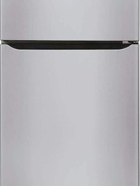 LG 20.2 Cu. Ft. Top-Freezer Refrigerator Stainless Steel from Kings Outlet