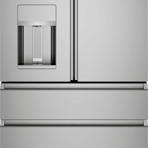 Café 27.8 Cu. Ft. 4-Door French Door Smart Refrigerator Convertible Drawer Soft Freeze Platinum from Kings Outlet