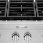 KitchenAid - Commercial-Style 36" Built-In Gas Cooktop - Stainless Steel