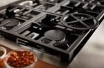 KitchenAid Commercial-Style 36" Built-In Gas Cooktop Stainless Steel from Kings Outlet