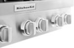 KitchenAid Commercial-Style 36" Built-In Gas Cooktop Stainless Steel from Kings Outlet