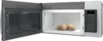 GE - 1.7 Cu. Ft. Over-the-Range Microwave with Sensor Cooking and Defrost - Stainless Steel - Image 7