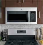 GE - 1.7 Cu. Ft. Over-the-Range Microwave with Sensor Cooking and Defrost - Stainless Steel - Image 3