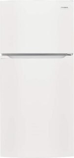 Frigidaire - 13.9 Cu. Ft. Top-Freezer Refrigerator - White