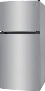 Frigidaire - 13.9 Cu. Ft. Top-Freezer Refrigerator - Fingerprint-Resistant Stainless Steel Look - Image 2