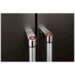 KitchenAid 22.6 Cu. Ft. Side-by-Side Counter-Depth Refrigerator Black Stainless Steel from Kings Outlet