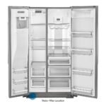 KitchenAid - 24.8 Cu. Ft. Side-by-Side Refrigerator - Stainless Steel - Image 2