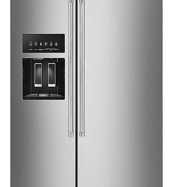 KitchenAid 24.8 Cu. Ft. Side-by-Side Refrigerator Stainless Steel from Kings Outlet