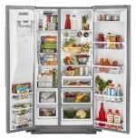 KitchenAid - 24.8 Cu. Ft. Side-by-Side Refrigerator - Stainless Steel - Image 3