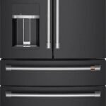 Café - 27.6 Cu. Ft. 4-Door French Door Smart Refrigerator with Convertible Temperature Drawer - Matte Black