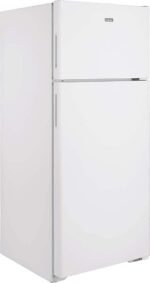 Hotpoint - 17.5 Cu. Ft. Top-Freezer Refrigerator with LED Interior Lighting - White - Image 2