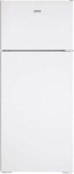 Hotpoint - 17.5 Cu. Ft. Top-Freezer Refrigerator with LED Interior Lighting - White