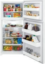 Frigidaire - 18.3 Cu. Ft. Garage Ready Top-Freezer Refrigerator - White - Image 4
