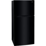 Frigidaire - 18.3 Cu. Ft. Garage Ready Top-Freezer Refrigerator - Black - Image 2