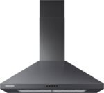 Samsung - 30 inches - Externally Vented & Recirculating - Wall Range Hood - Black Stainless Steel