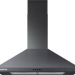 Samsung - 30 inches - Externally Vented & Recirculating - Wall Range Hood - Black Stainless Steel