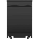 GE - 24" Portable Dishwasher - Black