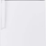 GE - 17.5 Cu. Ft. Top-Freezer Refrigerator with Edge-to-Edge Glass Shelves - White