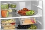GE 17.5 Cu. Ft. Top-Freezer Refrigerator Edge-to-Edge Glass Shelves Black from Kings Outlet