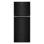 Whirlpool - 11.6 Cu. Ft. Top-Freezer Counter-Depth Refrigerator - Black