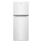 Whirlpool - 11.6 Cu. Ft. Top-Freezer Counter-Depth Refrigerator - White