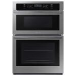 Samsung - 30" Microwave Combination Wall Oven with WiFi - Stainless Steel