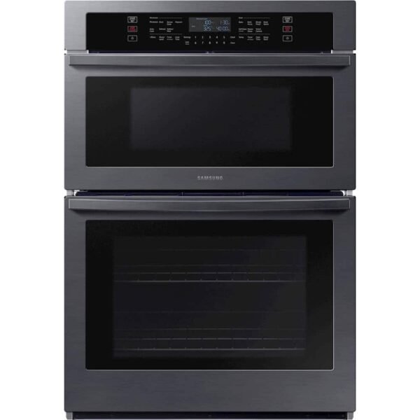 Samsung 30" Microwave Combination Wall Oven WiFi Black Stainless Steel from Kings Outlet