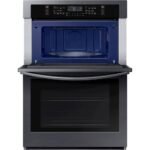Samsung - 30" Microwave Combination Wall Oven with WiFi - Black Stainless Steel - Image 4