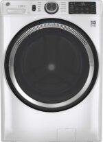 GE - 4.8 Cu. Ft. High-Efficiency Stackable Smart Front Load Washer w/ Odorblock Ultra Fresh Vent System & Microban Technology - White