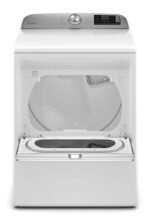Maytag - 7.4 Cu. Ft. Smart Electric Dryer with Extra Power Button - White - Image 2