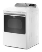 Maytag - 7.4 Cu. Ft. Smart Electric Dryer with Extra Power Button - White - Image 5