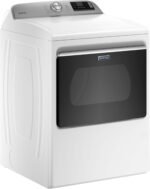 Maytag - 7.4 Cu. Ft. Smart Gas Dryer with Extra Power Button - White - Image 2