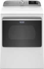 Maytag - 7.4 Cu. Ft. Smart Gas Dryer with Extra Power Button - White