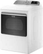 Maytag - 7.4 Cu. Ft. Smart Gas Dryer with Extra Power Button - White - Image 3